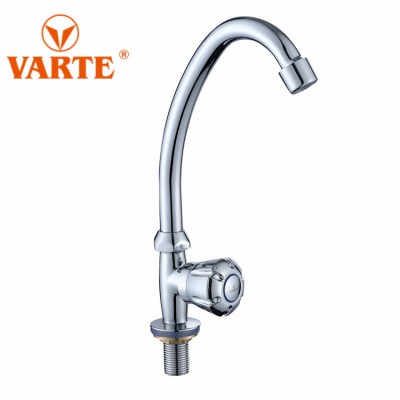 Best Selling Single Lever Durable Brass Cold Water Kitchen Sink Faucet