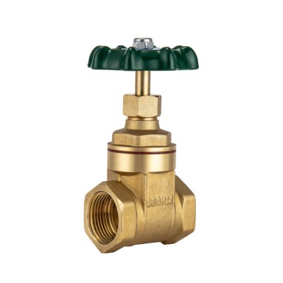 China supplier hot sale high pressure forged brass gate valve