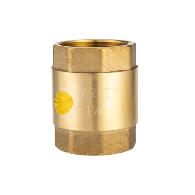 Forged Brass 4 Inch Water Spring Swing One Way Female Threaded Check Valve For Potable Water Service