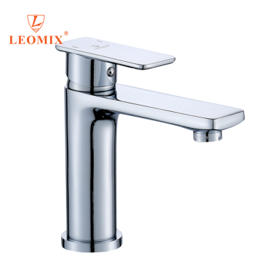 High quality low price zinc single handle chrome bathroom faucet